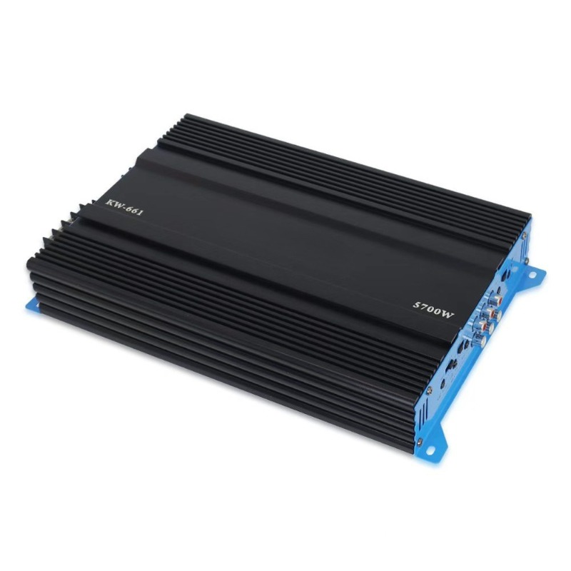 Car Accessories Sound System - KW-6614 แอมพลิฟายเออร์รถยนต์กำลังสูง คลาส AB 45.1 สำหรับระบบเสียงสเตอริโอในรถยนต์