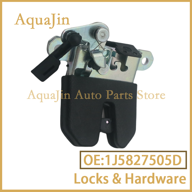 Car Accessories Rear - 1J5827505D ตัวกระตุ้นล็อคฝาท้าย สำหรับรถยนต์ Volkswagen VW Jetta