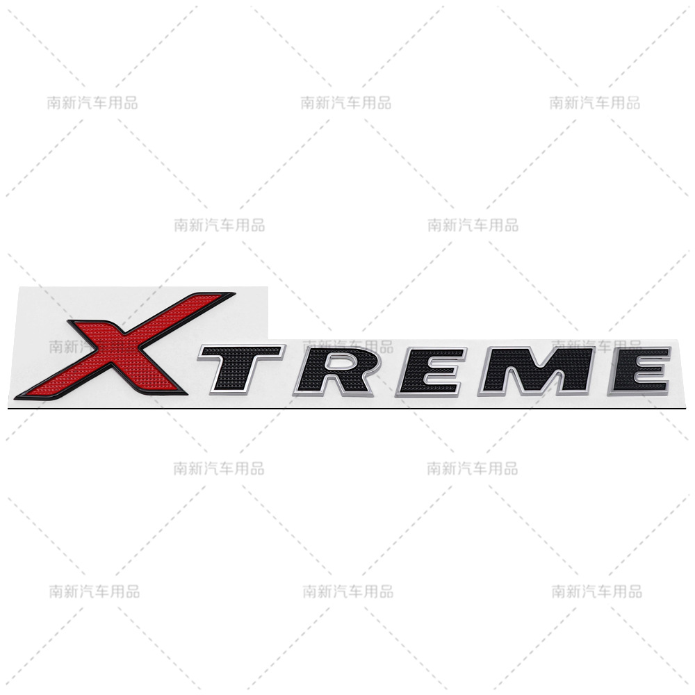 Car Accessories In Dubai - สติ๊กเกอร์ตราสัญลักษณ์รถยนต์ X-TREME สำหรับ Toyota Land Cruiser
