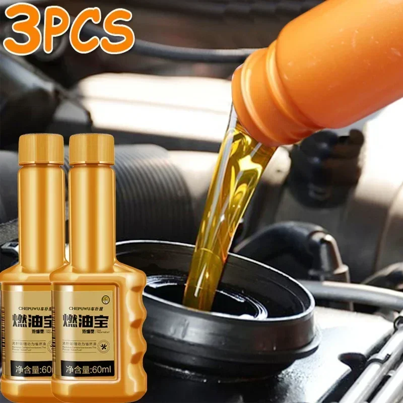 Fuel Injector Cleaner - น้ำยาทำความสะอาดหัวฉีดน้ำมันเชื้อเพลิง 1/3 ชิ้น สำหรับรถยนต์ ช่วยประหยัดน้ำมันเชื้อเพลิง ฟื้นฟูระบบเชื้อเพลิง