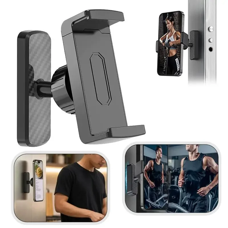 ที่ยึดโทรศัพท์ในยิมแบบแม่เหล็ก - Car Phone Holder Magnetic บทวิจารณ์และราคา