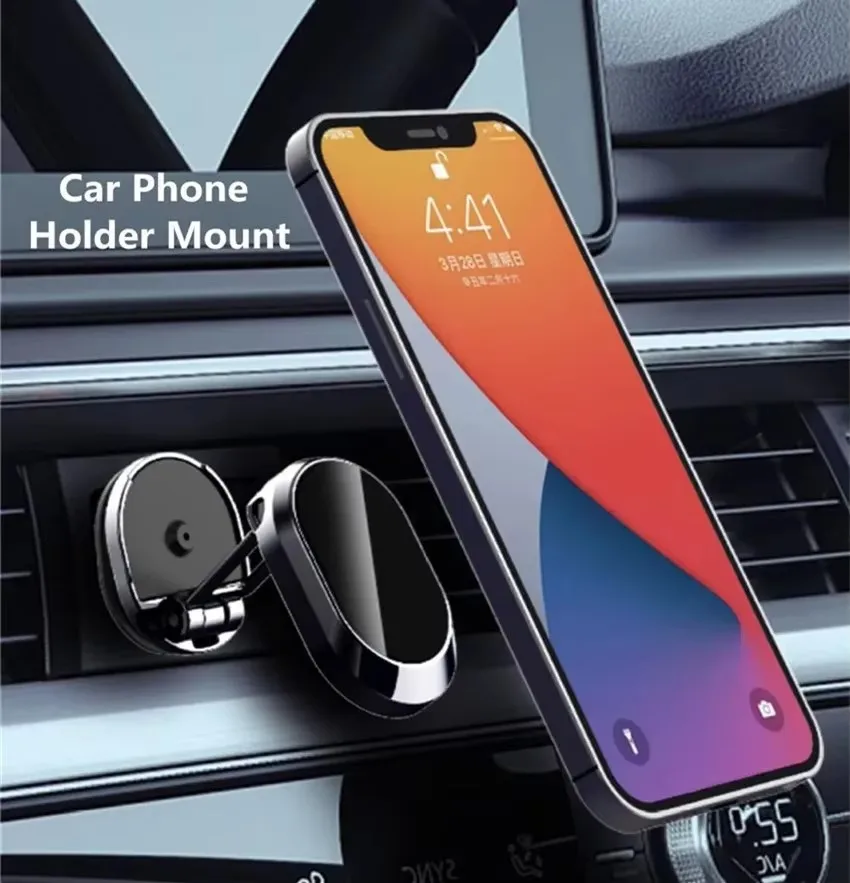 ที่ยึดโทรศัพท์ในรถยนต์แบบแม่เห - Car Phone Holder Magnetic บทวิจารณ์และราคา