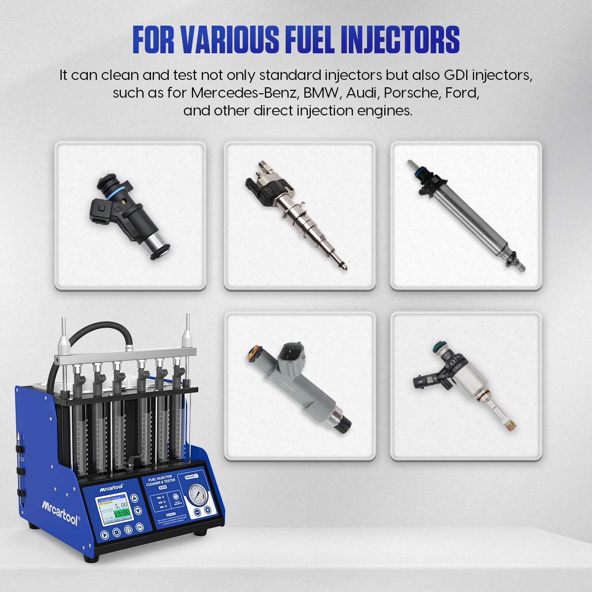 เครื่องทดสอบและทำความสะอาดหัวฉ - Fuel Injector Cleaner บทวิจารณ์และราคา