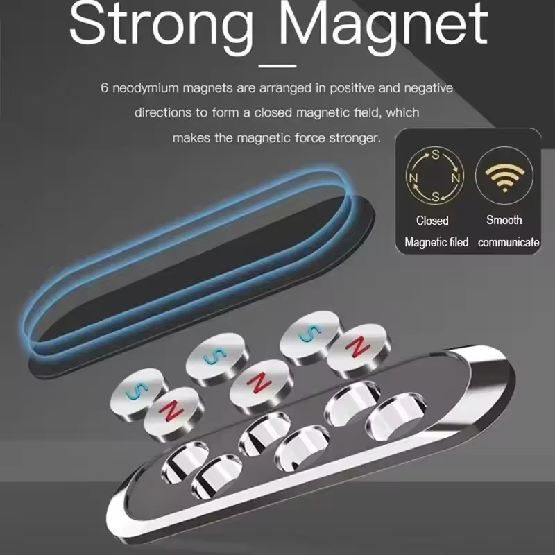 ที่ยึดโทรศัพท์ในรถยนต์แบบแม่เห - Car Phone Holder Magnetic บทวิจารณ์และราคา