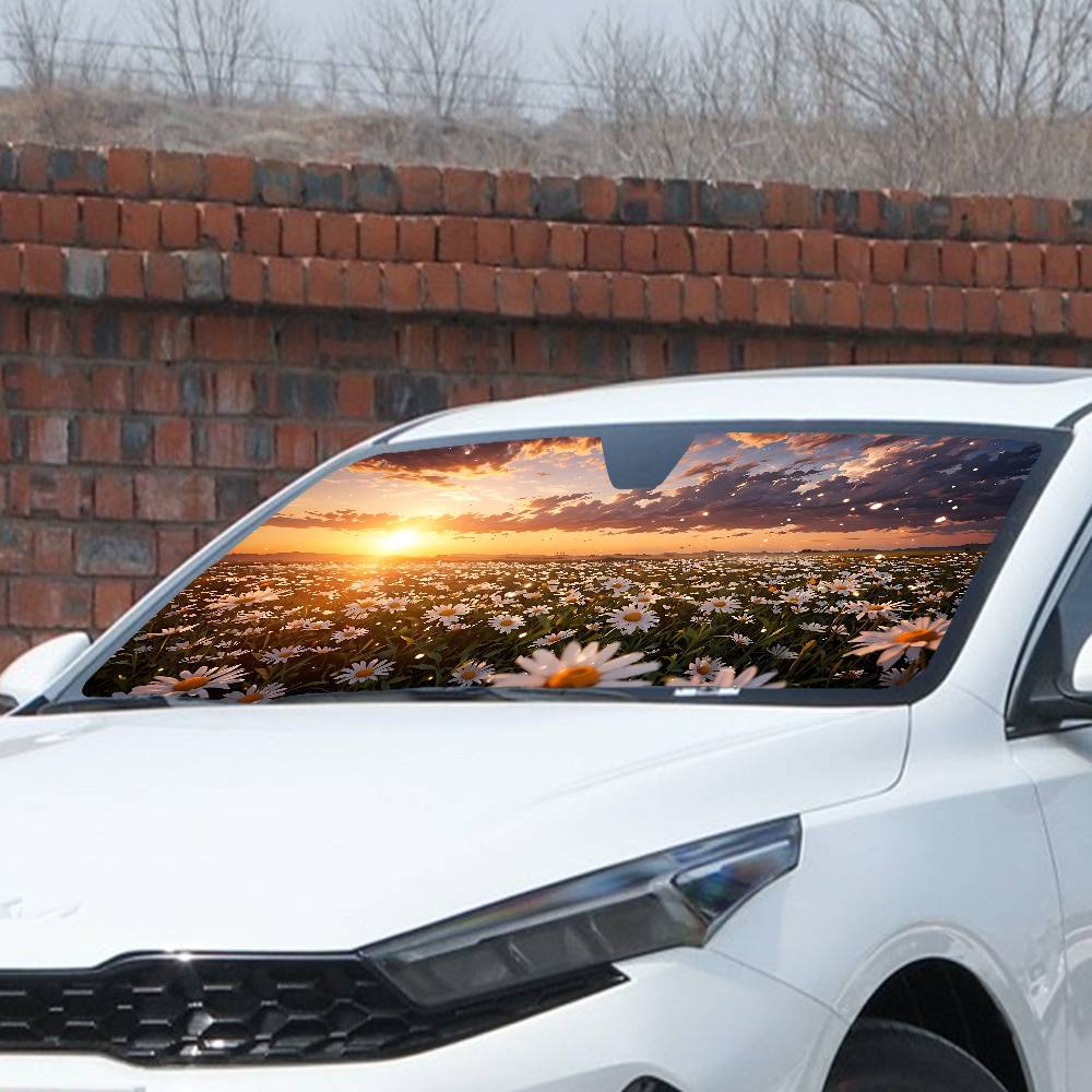 ผ้าคลุมกระจกรถยนต์กันแดด Sunsh - Car Accessories Window บทวิจารณ์และราคา