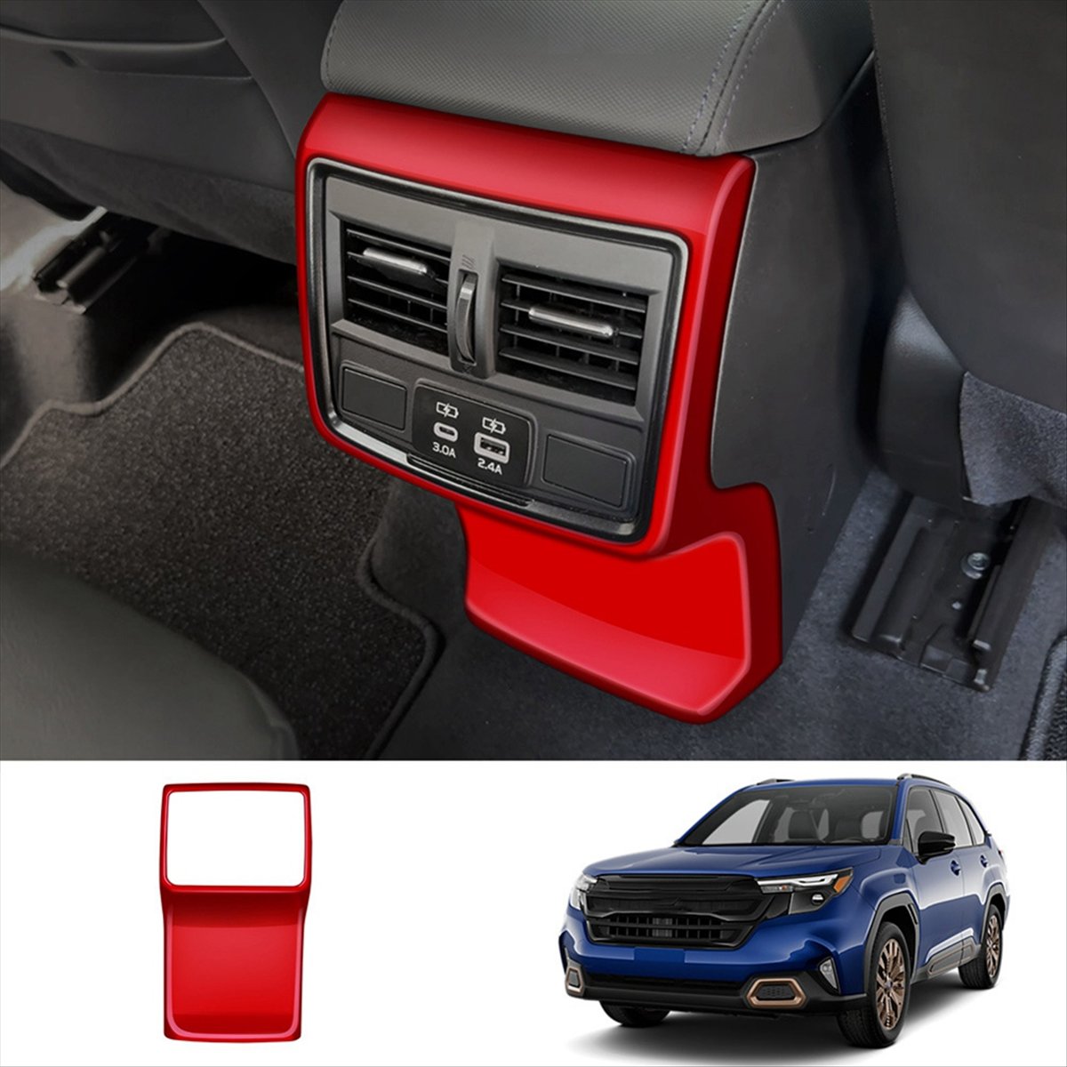 แผงปิดช่องแอร์ด้านหลังรถยนต์ ป - Car Accessories Rear บทวิจารณ์และราคา