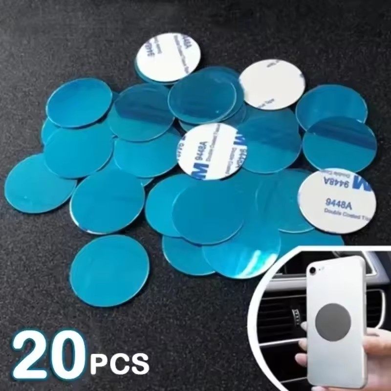 1/50 ชิ้น สติกเกอร์แผ่นโลหะบาง - Car Phone Holder Magnetic บทวิจารณ์และราคา