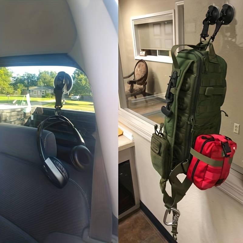 ตะขอเกี่ยวแบบสุญญากาศสำหรับรถบ - Car Accessories Inside บทวิจารณ์และราคา