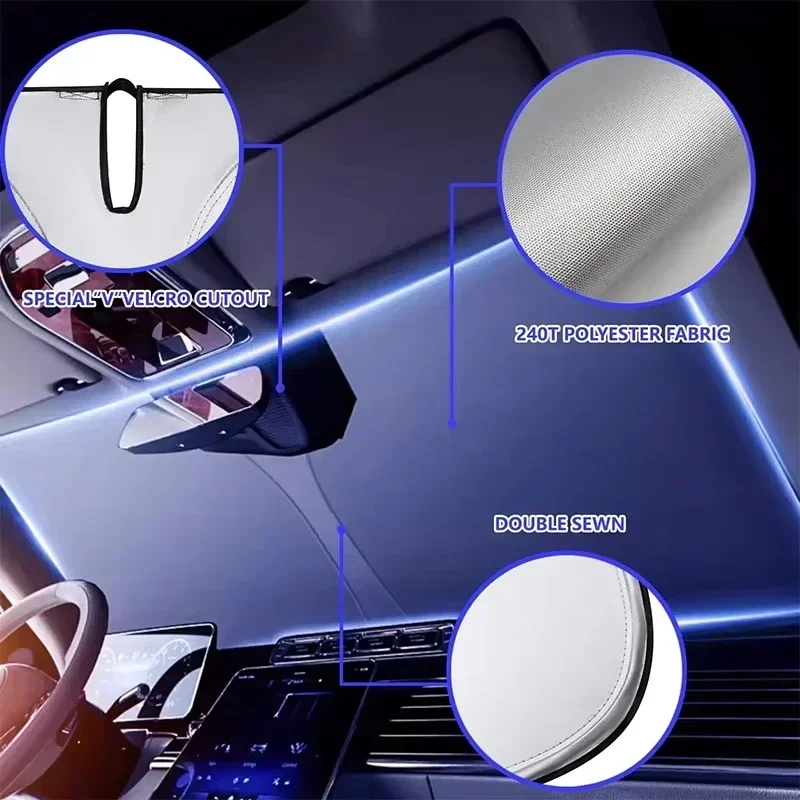 ม่านบังแดดกระจกหน้ารถยนต์ ป้อง - Car Accessories Window บทวิจารณ์และราคา