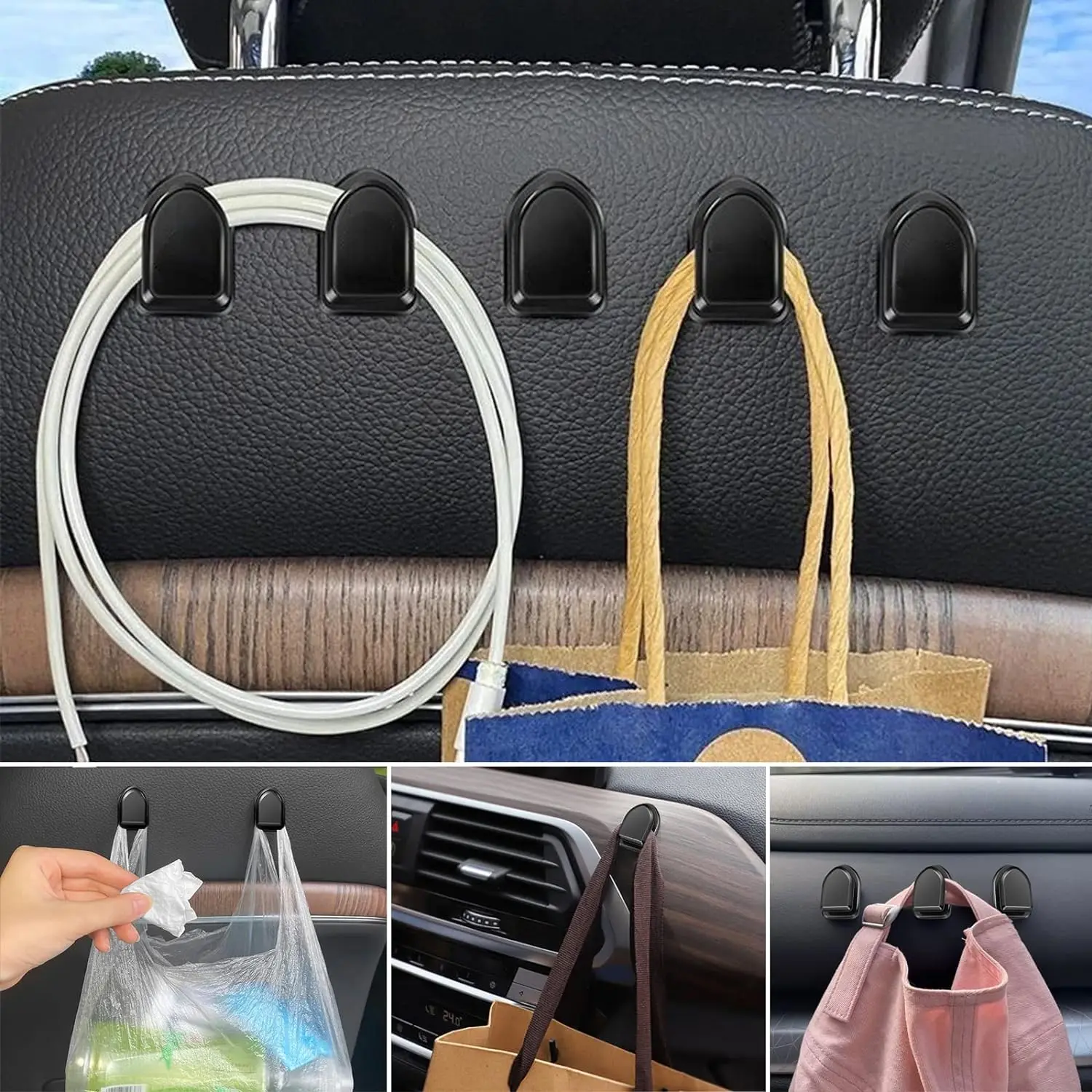 ตะขอแขวนในรถยนต์ขนาดเล็กสำหรับ - Car Accessories Inside บทวิจารณ์และราคา
