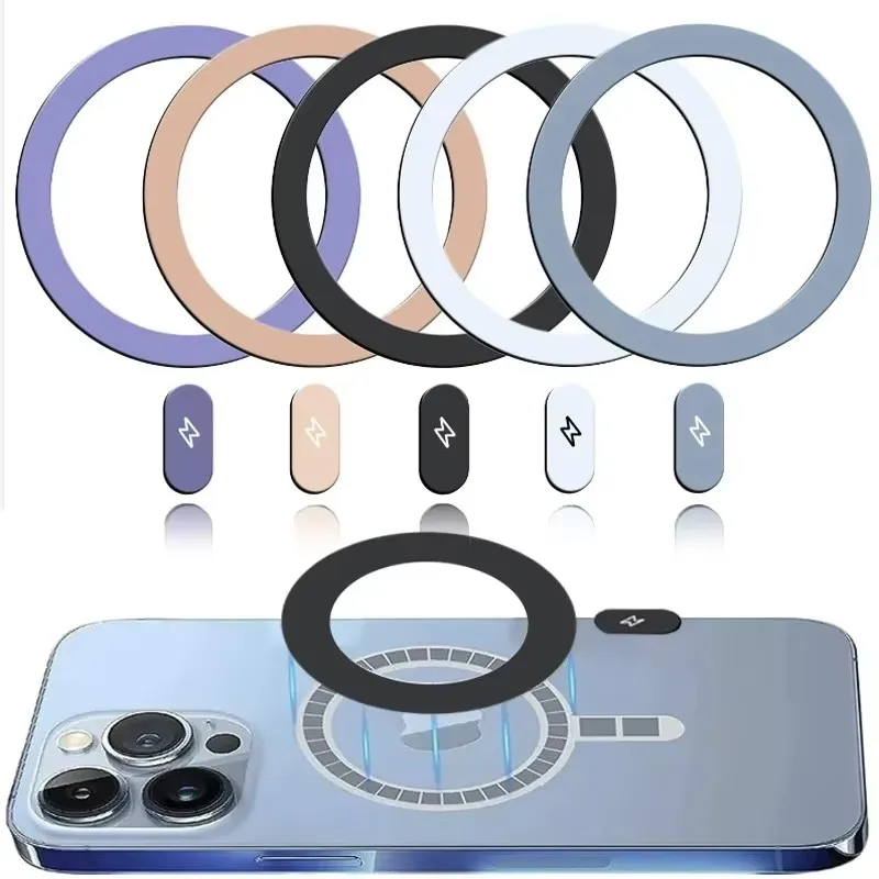 แผ่นโลหะแม่เหล็กสำหรับชาร์จไร้ - Car Phone Holder Magnetic บทวิจารณ์และราคา