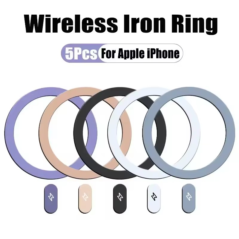 แผ่นโลหะแม่เหล็กสำหรับชาร์จไร้ - Car Phone Holder Magnetic บทวิจารณ์และราคา