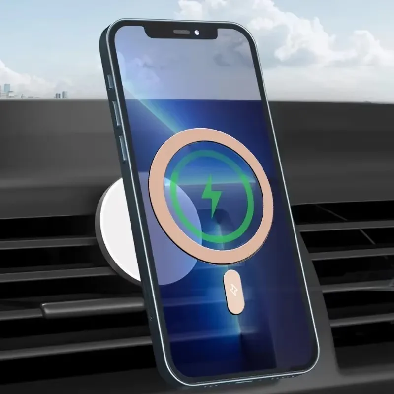 แผ่นโลหะแม่เหล็กสำหรับชาร์จไร้ - Car Phone Holder Magnetic บทวิจารณ์และราคา